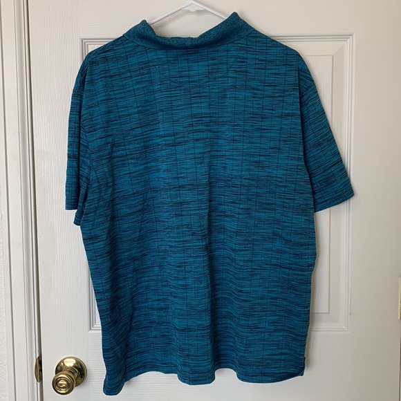 Blue polo for men - Picture 2 of 2